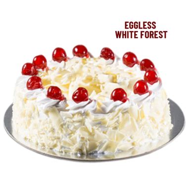 eggless white forest elite cake